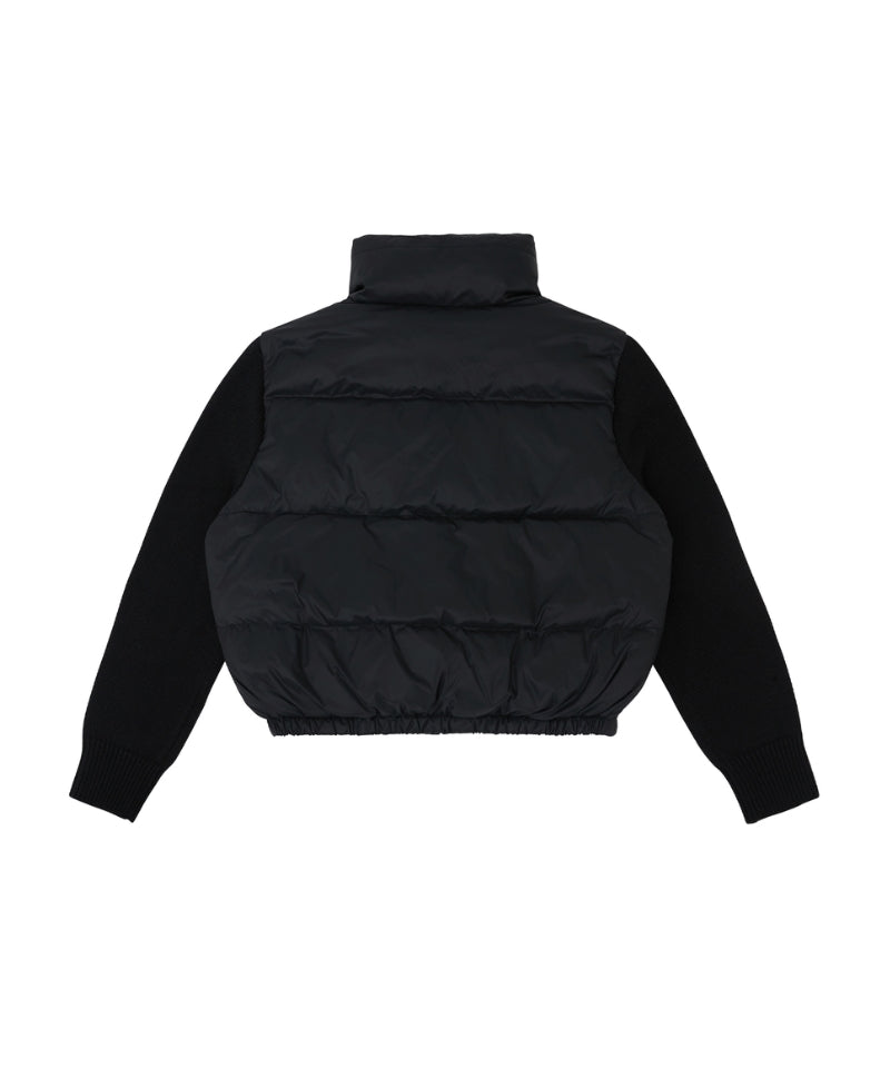 PIV'VEE Hybrid Down Jacket Ebony Black