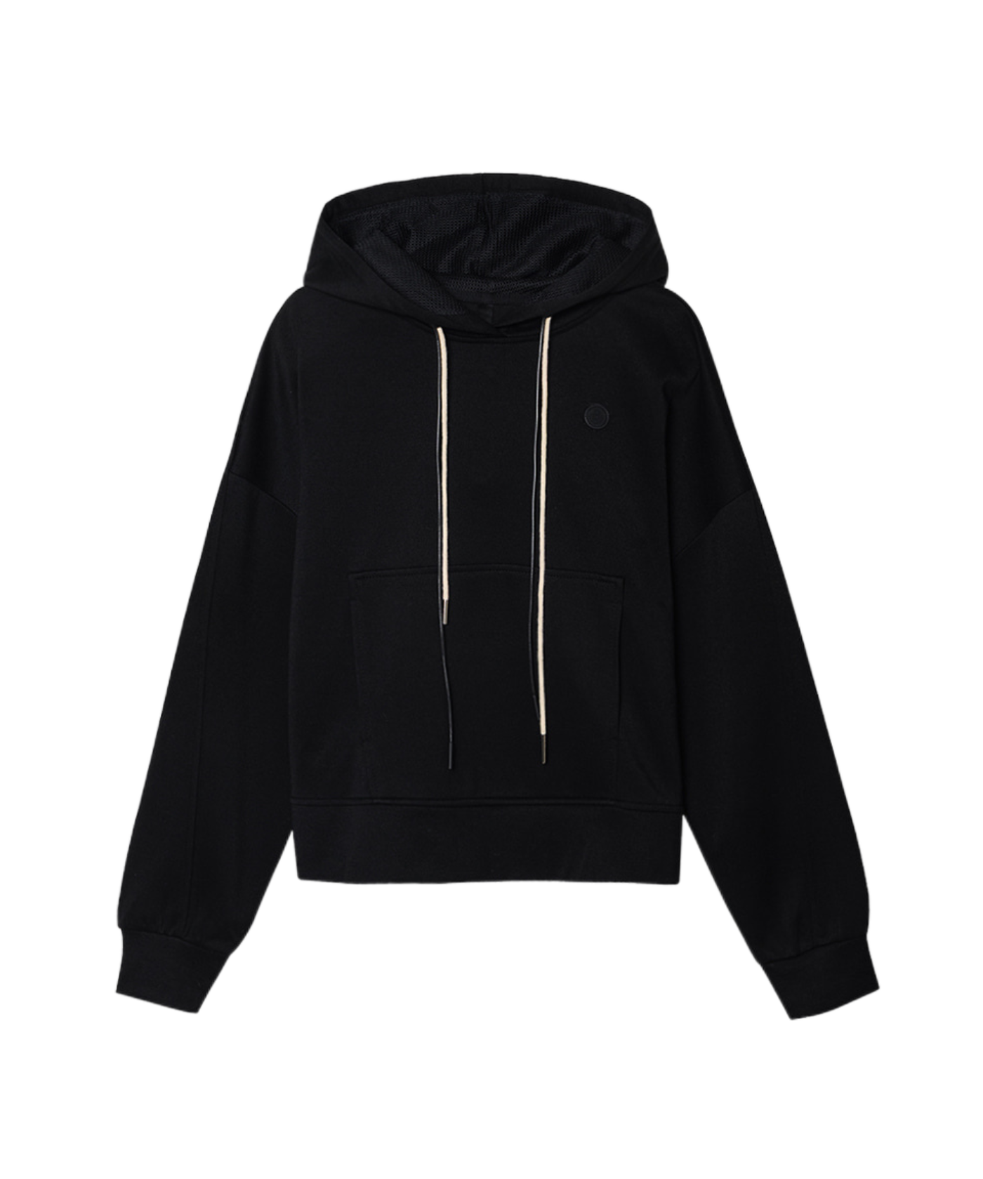 OBER Golf PK Mesh Hooded Sweatshirt Black