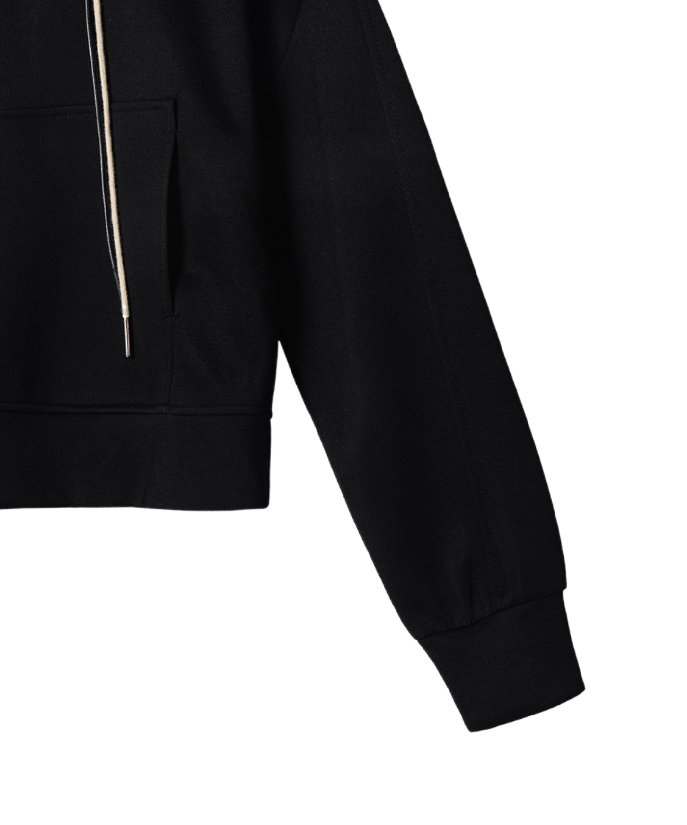 OBER Golf PK Mesh Hooded Sweatshirt Black