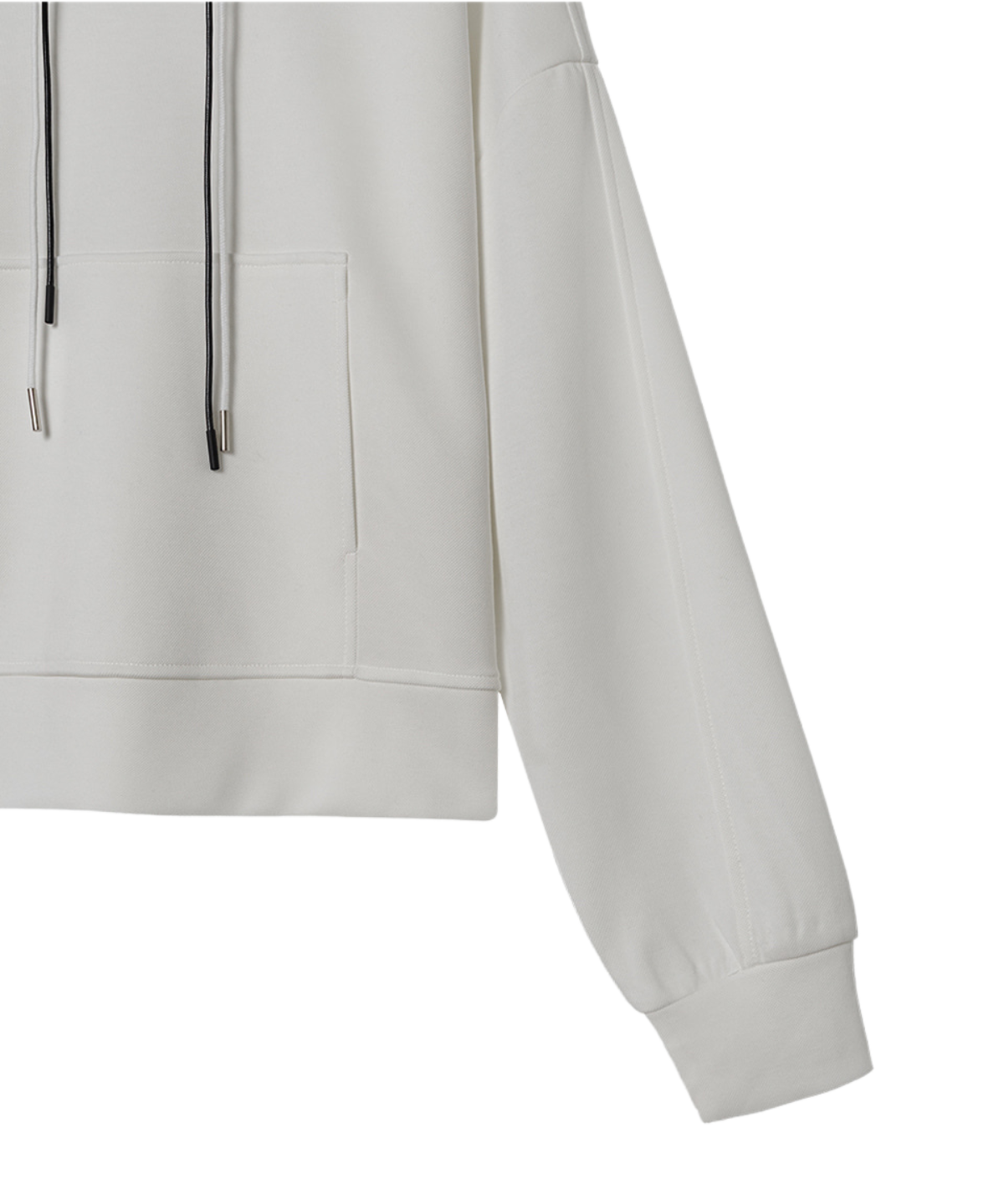 OBER Golf PK Mesh Hooded Sweatshirt White