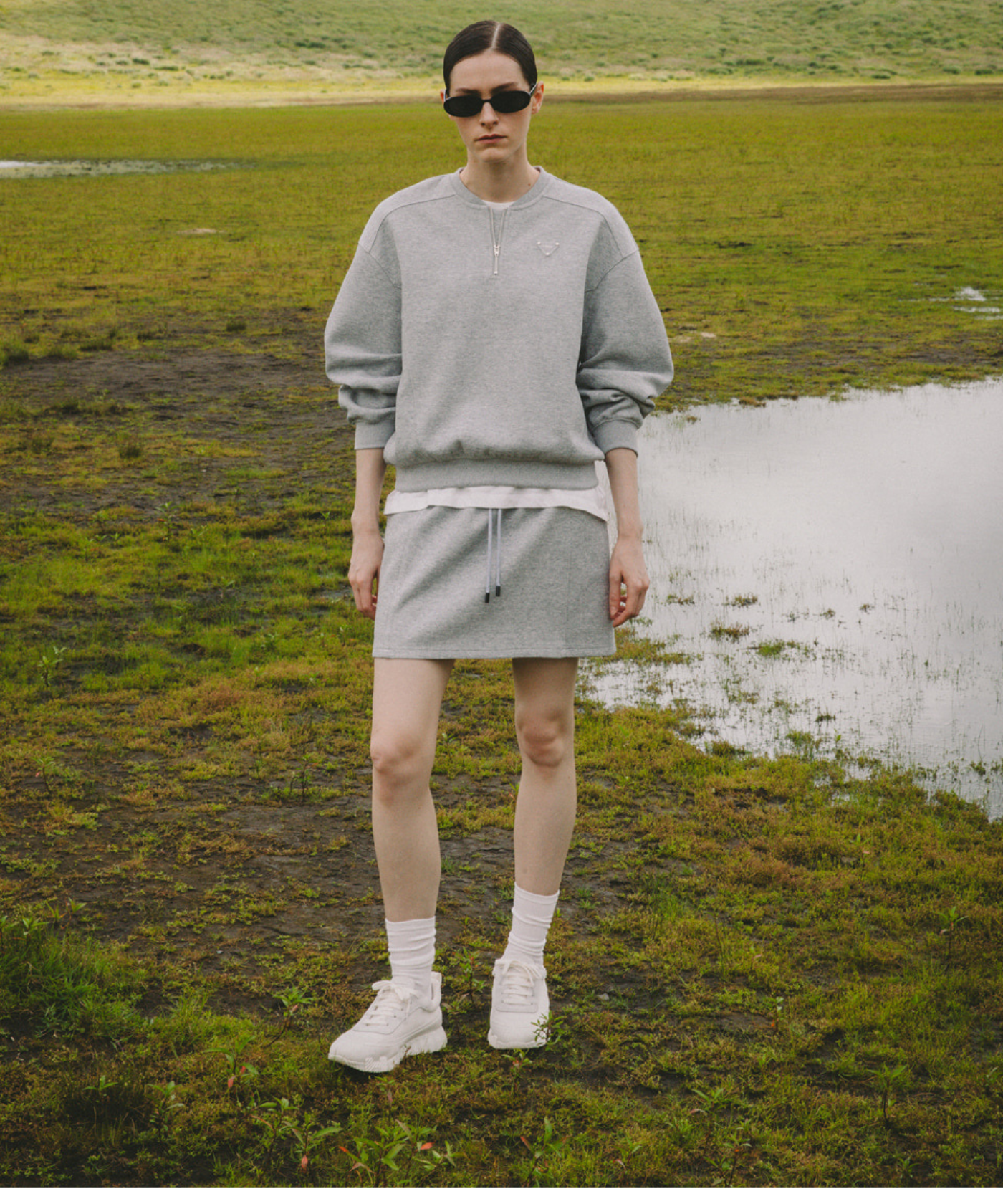 PK Sweat Set Gray