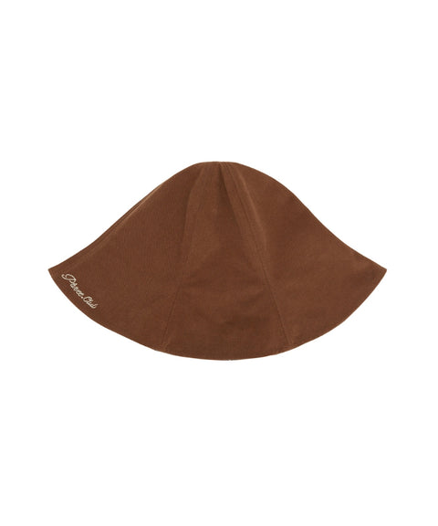 Peach Touch Bucket Hat Chocolate Brown