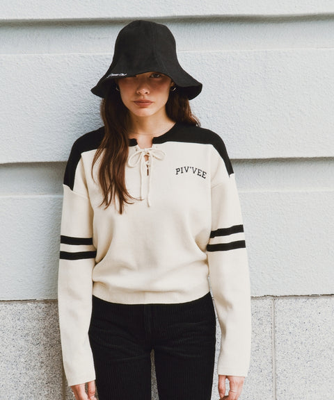 Peach Touch Bucket Hat Ebony Black