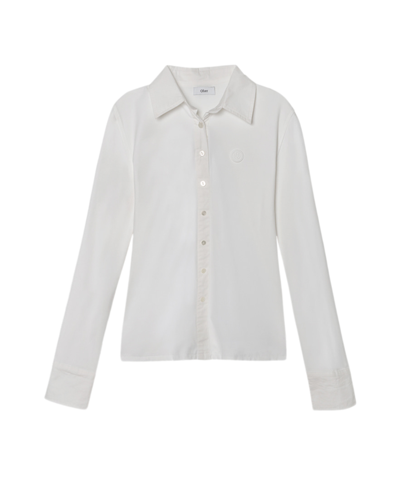 OBER Golf Performance Basic Shirt White