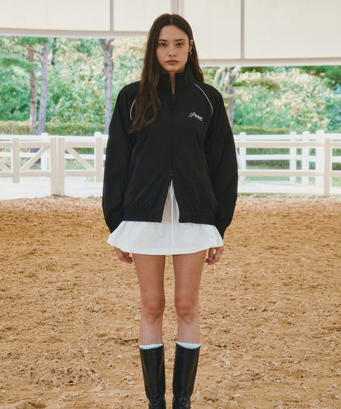 Piv'vee Club Windbreaker -Ebony Black