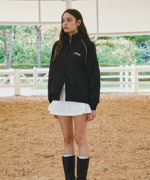 Piv'vee Club Windbreaker -Ebony Black
