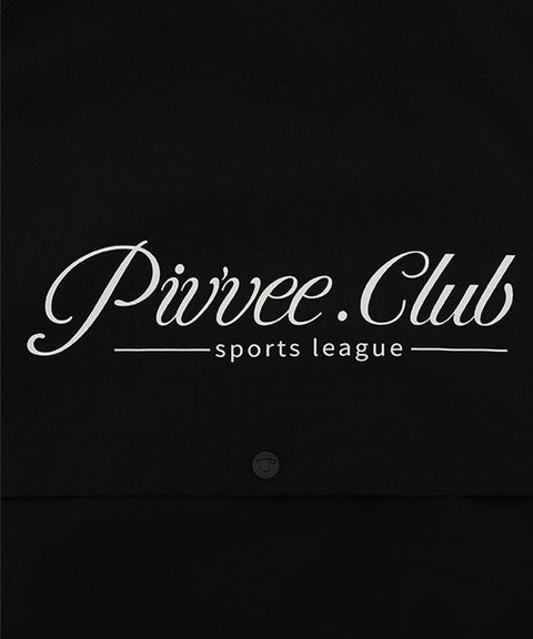 Piv'vee Club Windbreaker -Ebony Black