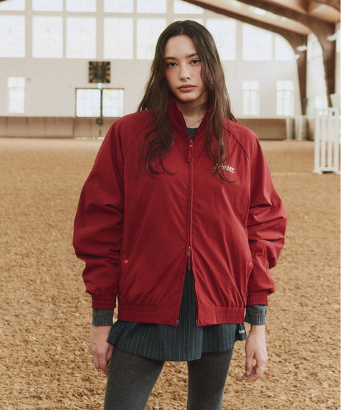 Piv'vee Club Windbreaker -Wine Red