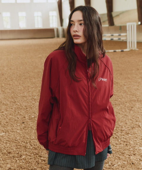 Piv'vee Club Windbreaker -Wine Red