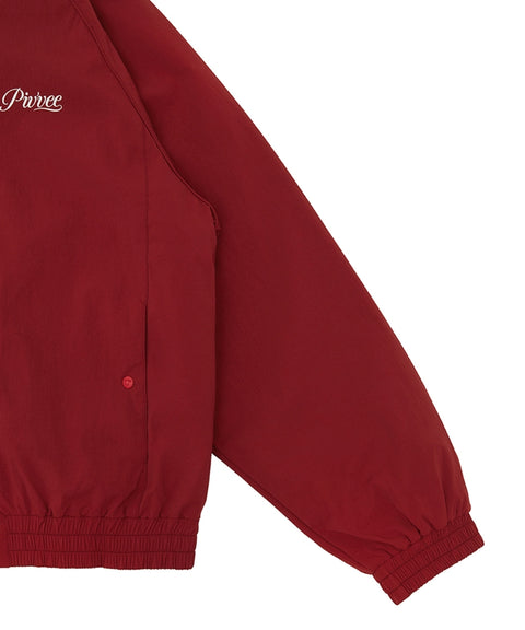 Piv'vee Club Windbreaker -Wine Red