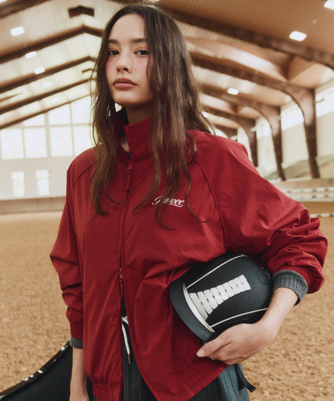 Piv'vee Club Windbreaker -Wine Red