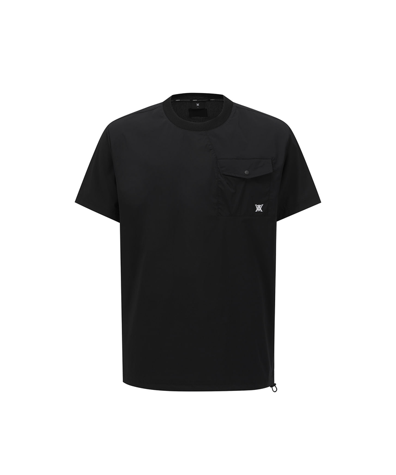 Men's Round T-Shirt - Black