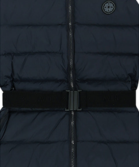 AVEN Signature Belted Goose Down - Navy