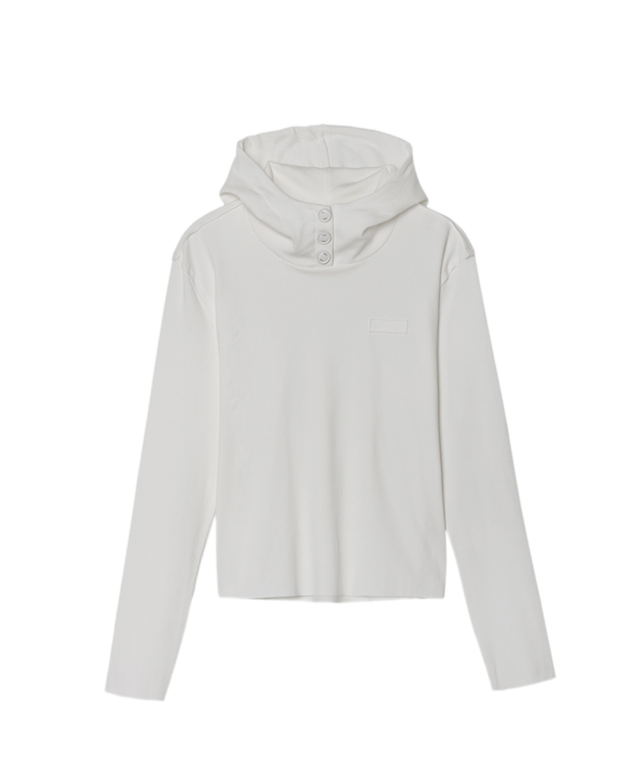 OBER Golf Basic Sporty Golji Hooded Top White