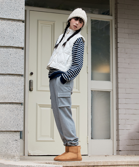 FORDI Airy Duck Down Vest - Ivory