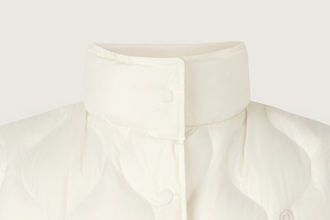 FORDI Airy Duck Down Vest - Ivory