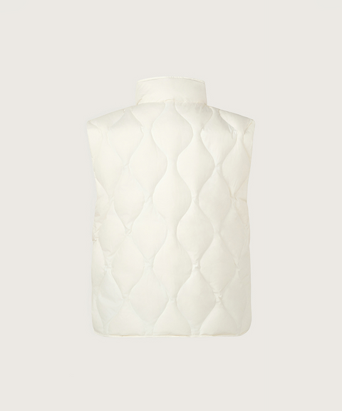 FORDI Airy Duck Down Vest - Ivory