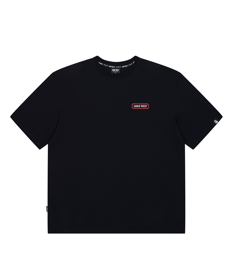 Jamie West Untamed Tiger Frame T-Shirts - Black