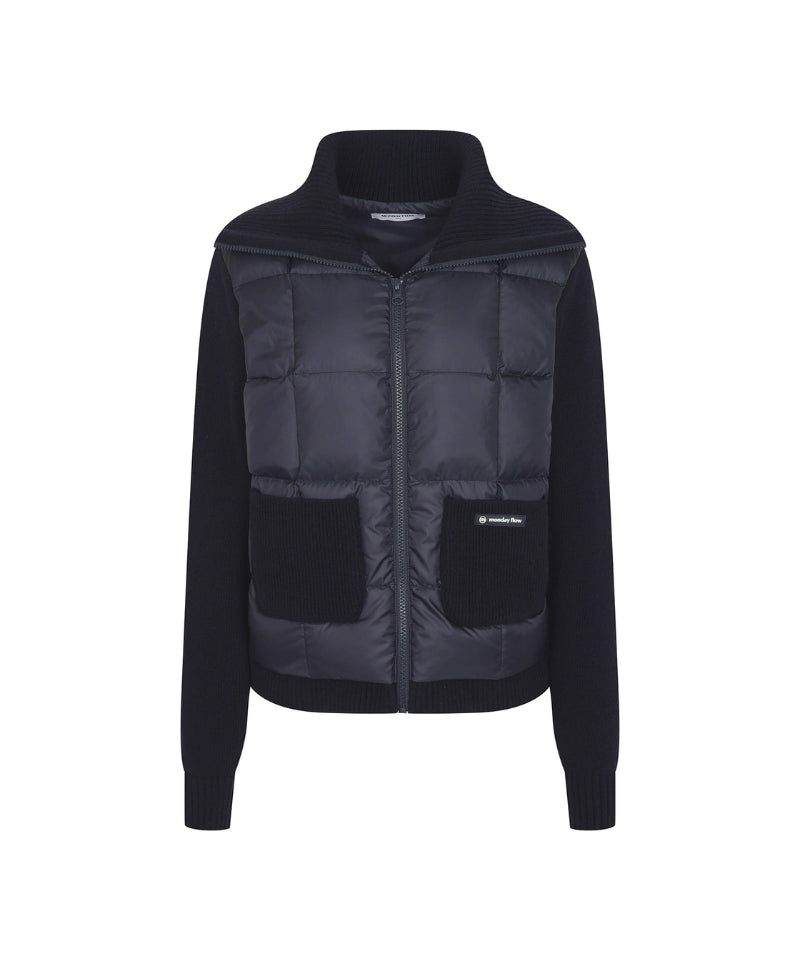 Monday Flow Urban Goose Padded Jumper Navy