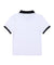 Haley V-neck short sleeve pique t-shirt - white