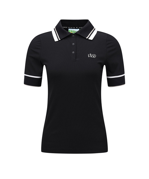 Vice Golf Atelier Women Essential Short T-Shirt - Black