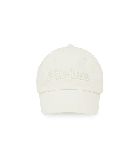 Logo Embroidered Ball Cap Sand Beige