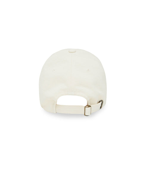 Logo Embroidered Ball Cap Sand Beige