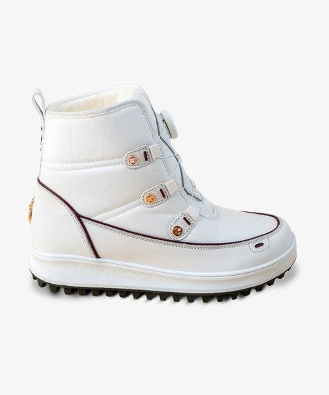 GFJ Golf Women's White Ankle Boots - White