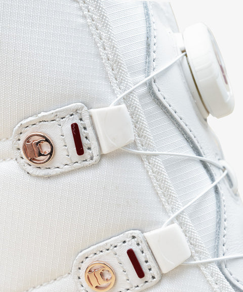 GFJ Golf Women's White Ankle Boots - White
