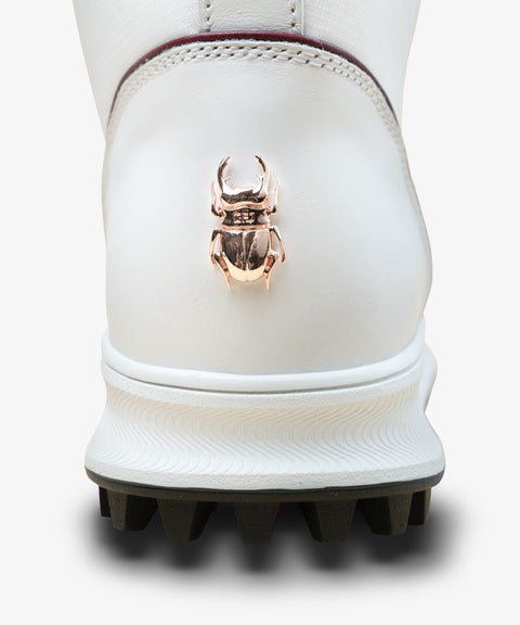GFJ Golf Women's White Ankle Boots - White