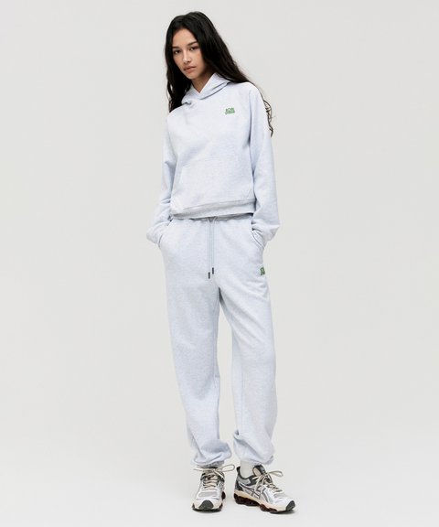 Goal Studio Women's Active Hoodie - Melange Grey