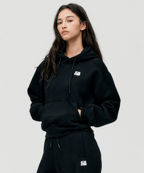 Goal Studio Women's Essential Brushed Hoodie - Black