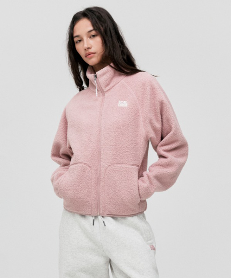 Goal Studio W's Essential Fleece Jacket - Indie Pink