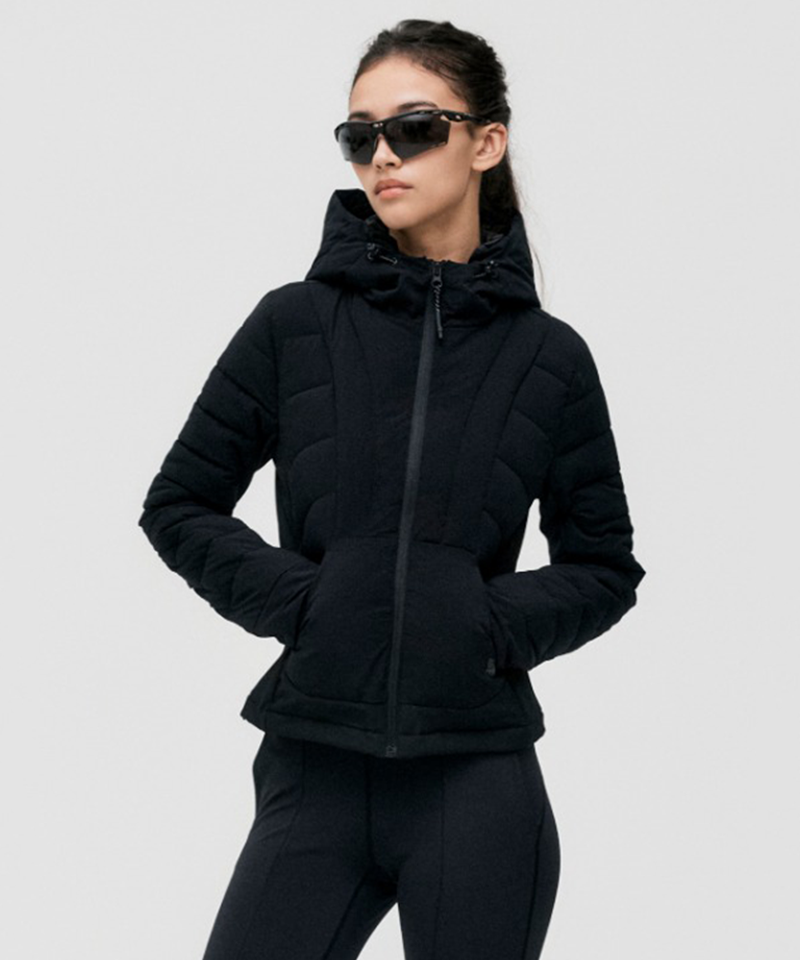 Goal Studio Women's Lightweight Padded Jacket - Black
