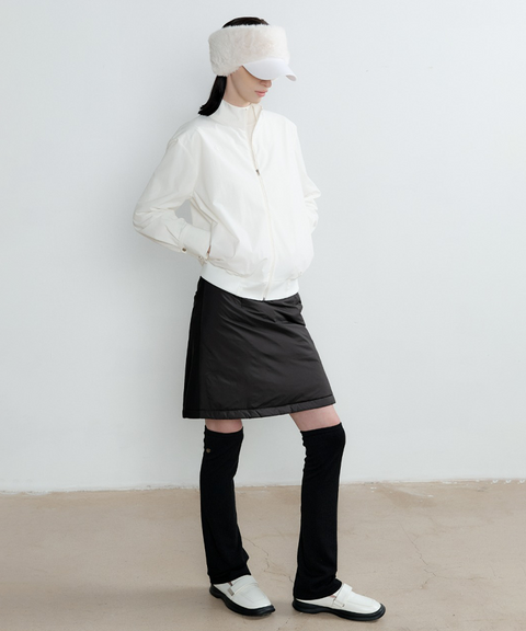Anell Golf Warming Duck Down Skirt - Black