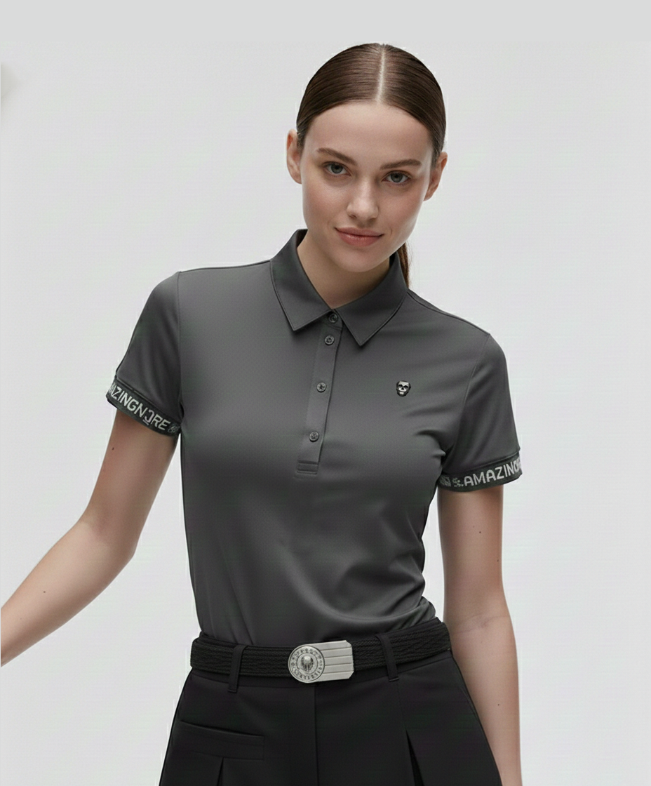 Amazing Cre Women's 365 Weather Guard Water Block T-Shirt1 - Dark Grey