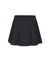 [Winter Flash]  Women Bubble Flare Skirt -  Black