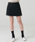AVEN Knit Pleated Skirt - Black
