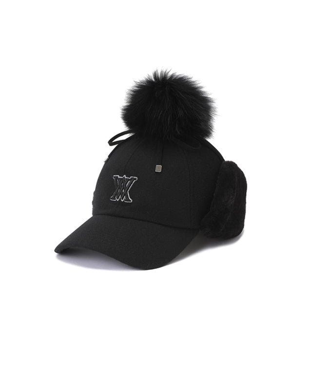 ANEW Golf: Women's Wool Knit Ball Cap - Black