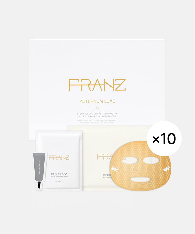 Franz Eternum Luxe GOLD Stem Cell Culture Solution Dual Mask (10 sets)