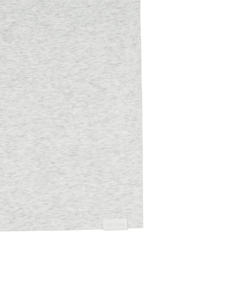 Soft Essential Short Sleeve Tee Snow Gray