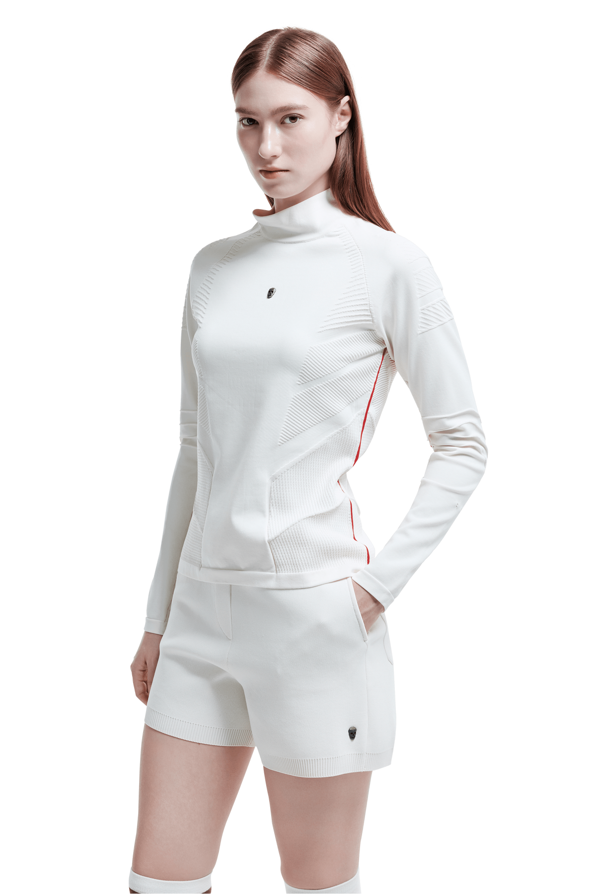 Amazing Cre Women's Hyperpro Seamless Tech T-Shirt - Cream