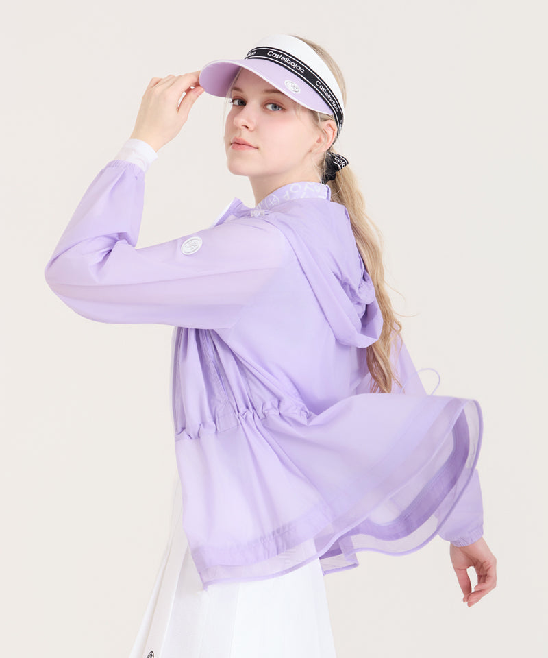 Castelbajac Women's Hooded Windbreaker Jumper - 2 Colors