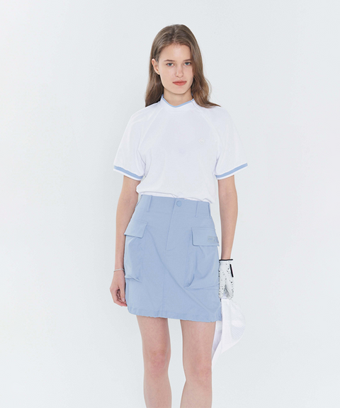 [Warehouse Sale] Monday Flow Utility Cool Skirt - Light Blue