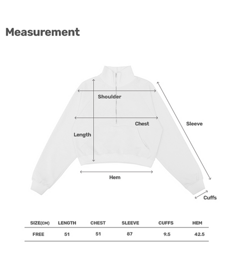 Logo Embroidered Half-zip Sweatshirt -Bubble Pink