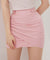 J.Jane Tulip Line Shirring Skirt - Pink