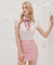J.Jane Tulip Line Shirring Skirt - Pink