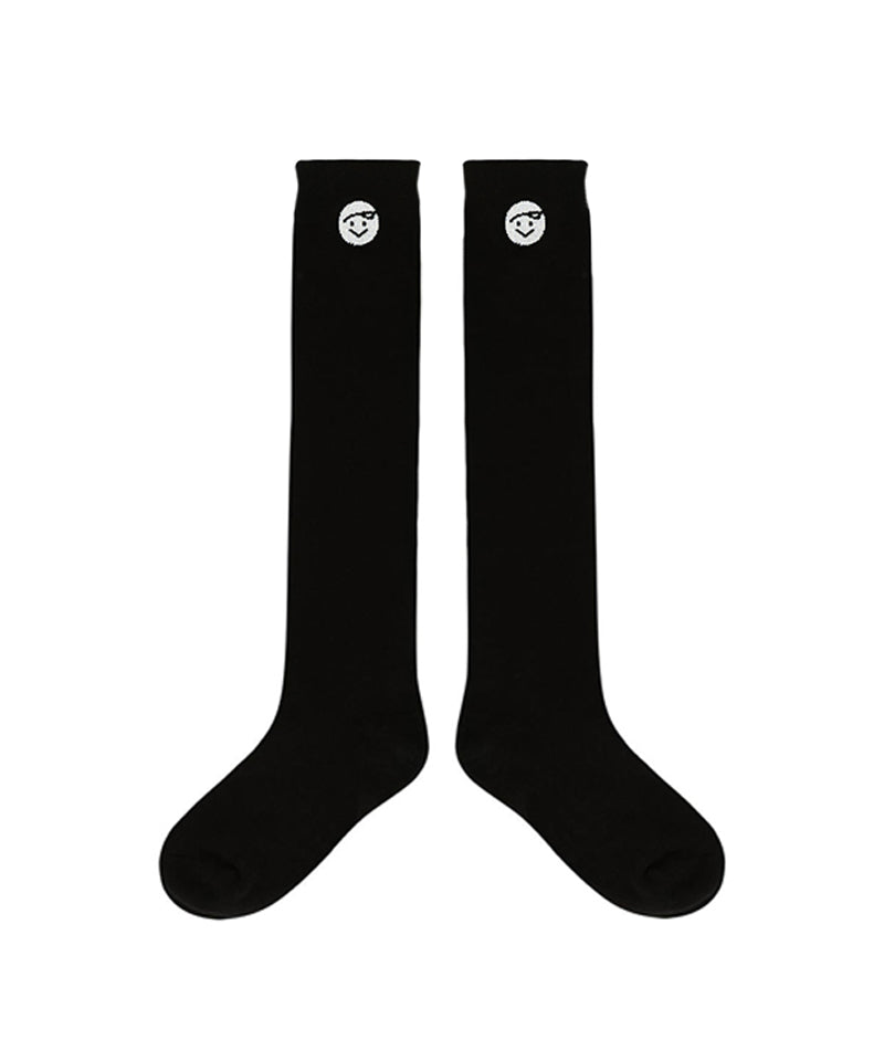 PIV'VEE Knee Socks - Ebony Black