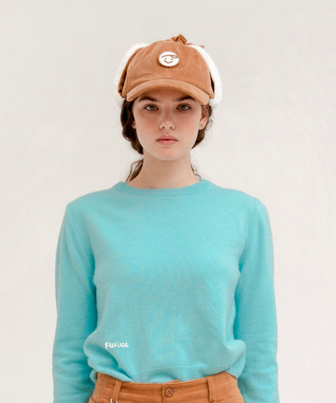 PIV'VEE Pigment Corduroy Ball Cap - Squirrel Brown
