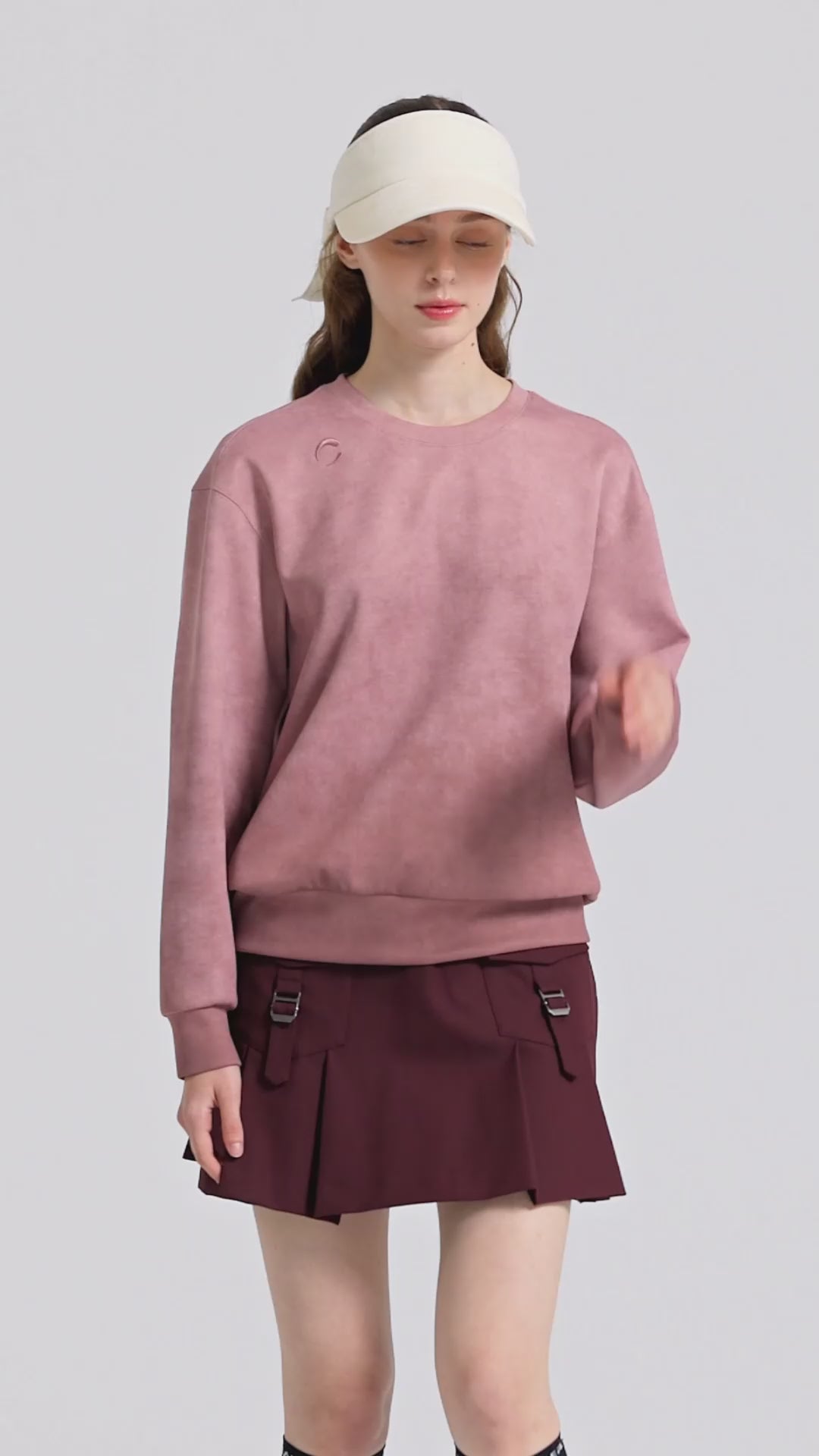 Challenger Women's Coreflex Gradient Round Long Sleeve T-shirt - Wine video